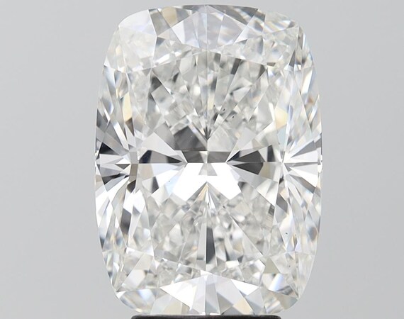 ラボグロウンダイヤモンド5.08ct.E.VS1 5.08 ct Cushion Lab Grown 