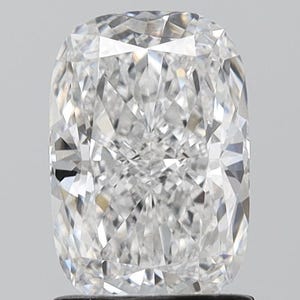 1.55 ct Cushion Lab Grown Diamond: E VS1 IGI Certified
