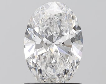1.15 Carat Oval Lab Grown Diamond: E VVS2 IGI Certified