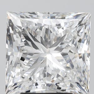 5.30 CT -E- Color, VS-1  Clarity, Princess Cut, IGI Certified Lab Grown Diamond - loose Diamond, Ideal for Engagement rings.