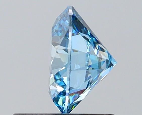 4.00 Ct IGI Certified Round Brilliant Cut Fancy Vivid Blue Color