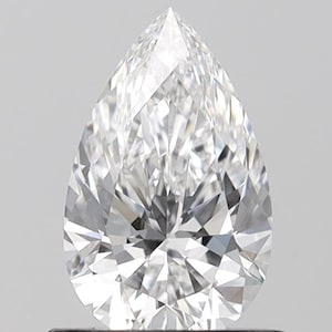 1.07 CT, E color, VVS 2 Clarity Pear Brilliant IGI Certified Lab Grown Diamond, Lab Diamond, Cvd lab grown loose Diamond For Promise Ring