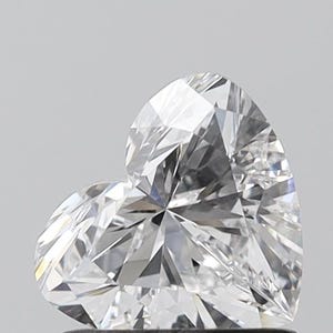 1.03 ct, D-color, VVS2-Clarity, Heart Brilliant IGI Certified Lab Grown Diamond, Lab Diamond, Cvd Lab Grown Loose Diamond for Wedding Ring