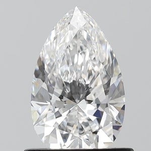 1.07 ct Pear Lab Grown Diamond: D VVS2 IGI Certified CVD