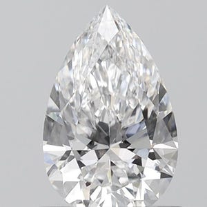 1.08 ct Pear Lab Grown Diamond: D VVS2 IGI Certified CVD