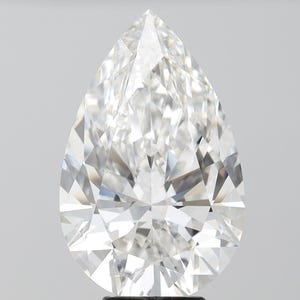 7.07 Ct, G-color, VVS-2 Clarity Pear Brilliant IGI Certified Lab grown Diamond, Cvd Lab Grown loose Diamond, Lab Diamond For Necklace