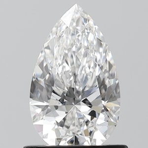 1.14 ct Pear Lab Grown Diamond: D-VVS2 IGI Certified CVD Loose Diamond