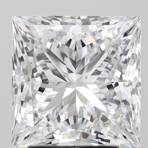 Diamante cultivado en laboratorio de talla princesa de 1,15 ct, claridad F VVS2, certificado IGI