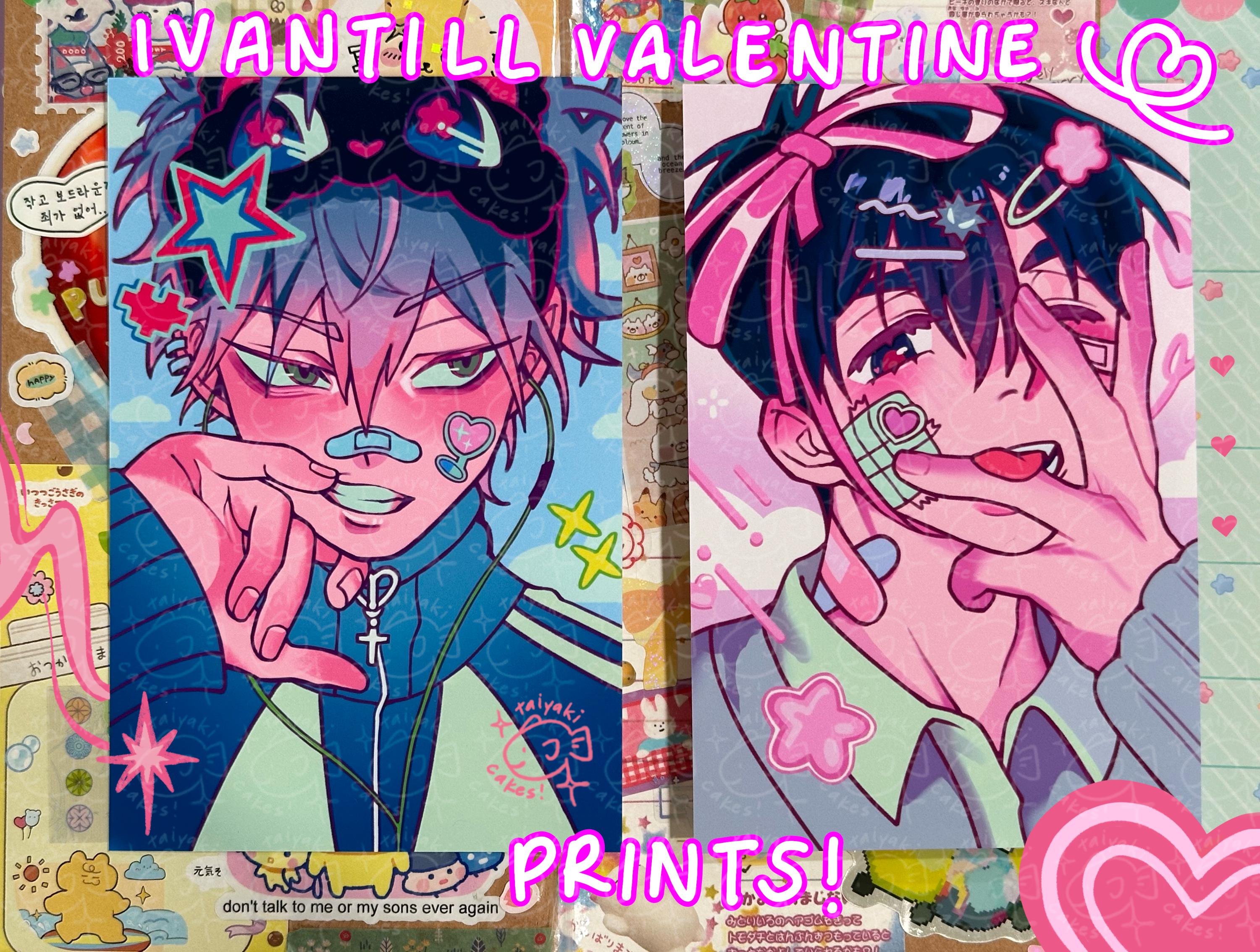 Alien Stage (ALNST): Ivantill Valentine Prints - Etsy