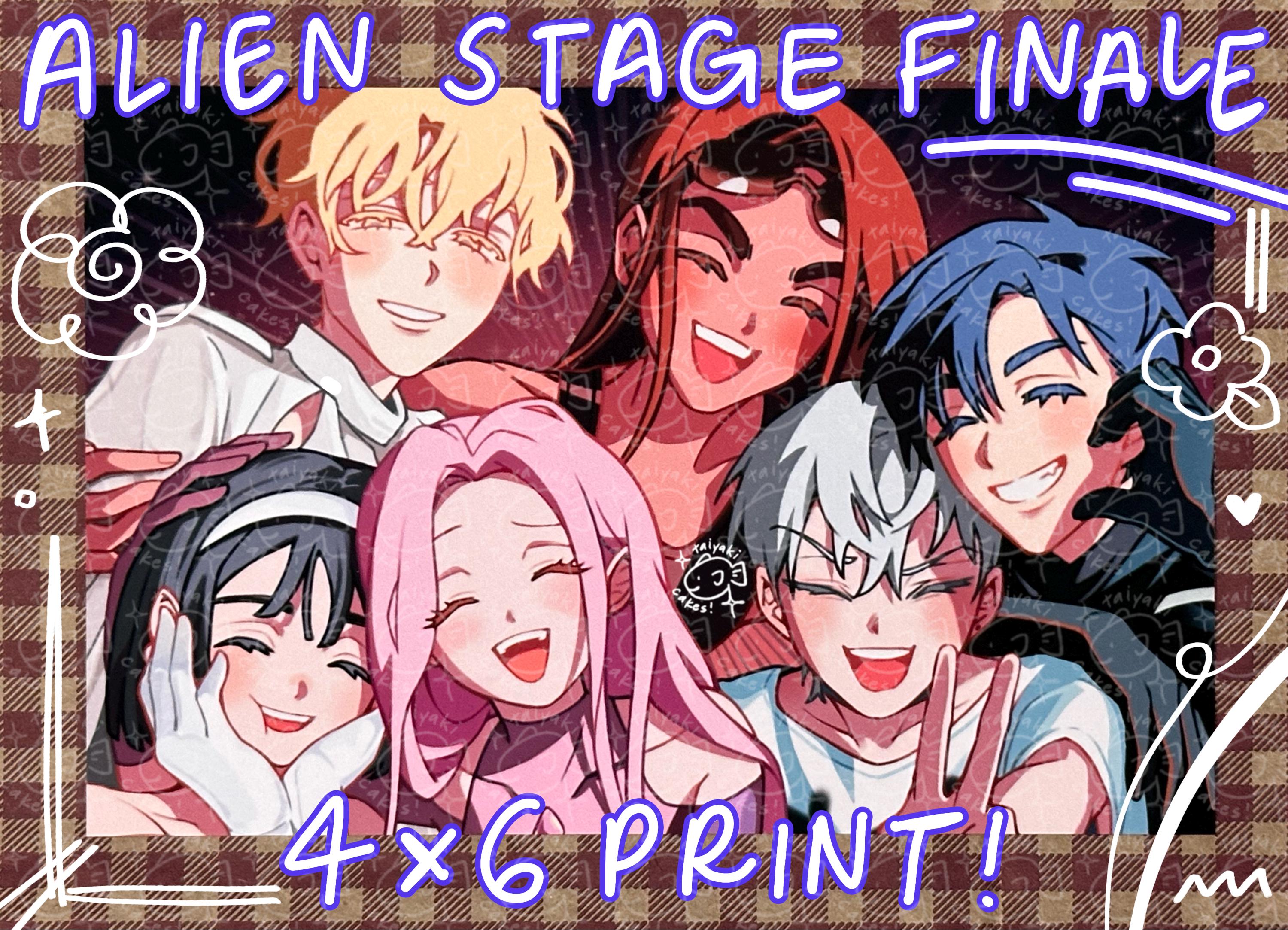 エイリアンステージ（ALNST）：カルマ/アクターAUプリント - Etsy 日本