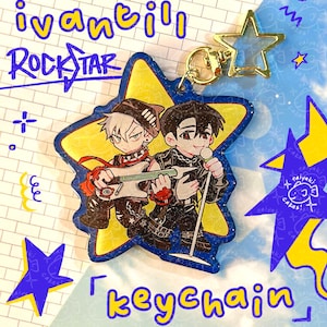 Alien Stage (ALNST): Ivantill Rockstar Keychain