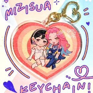Alien Stage (ALNST): Mizisua Heart Keychain