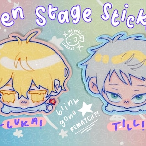 Alien Stage (ALNST): Luka and Till Baby Stickers