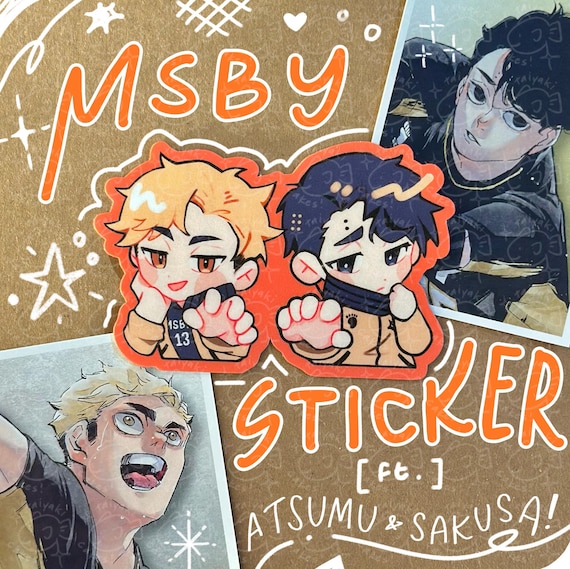 Haikyuu!! SakuAtsu (Sakusa + Atsumu) Sticker