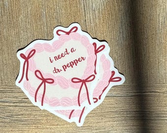 J'ai besoin d'un docteur poivre AUTOCOLLANT