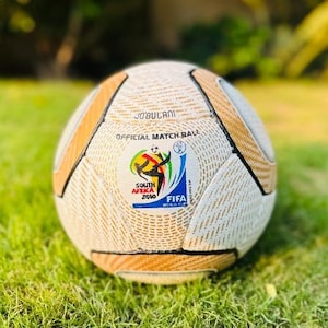 Gold Jabulani Official Match Ball | Size 5 Football | Soccer Ball For Boys | Training Ball | Match Quality Soccer Ball | Holiday Gifts