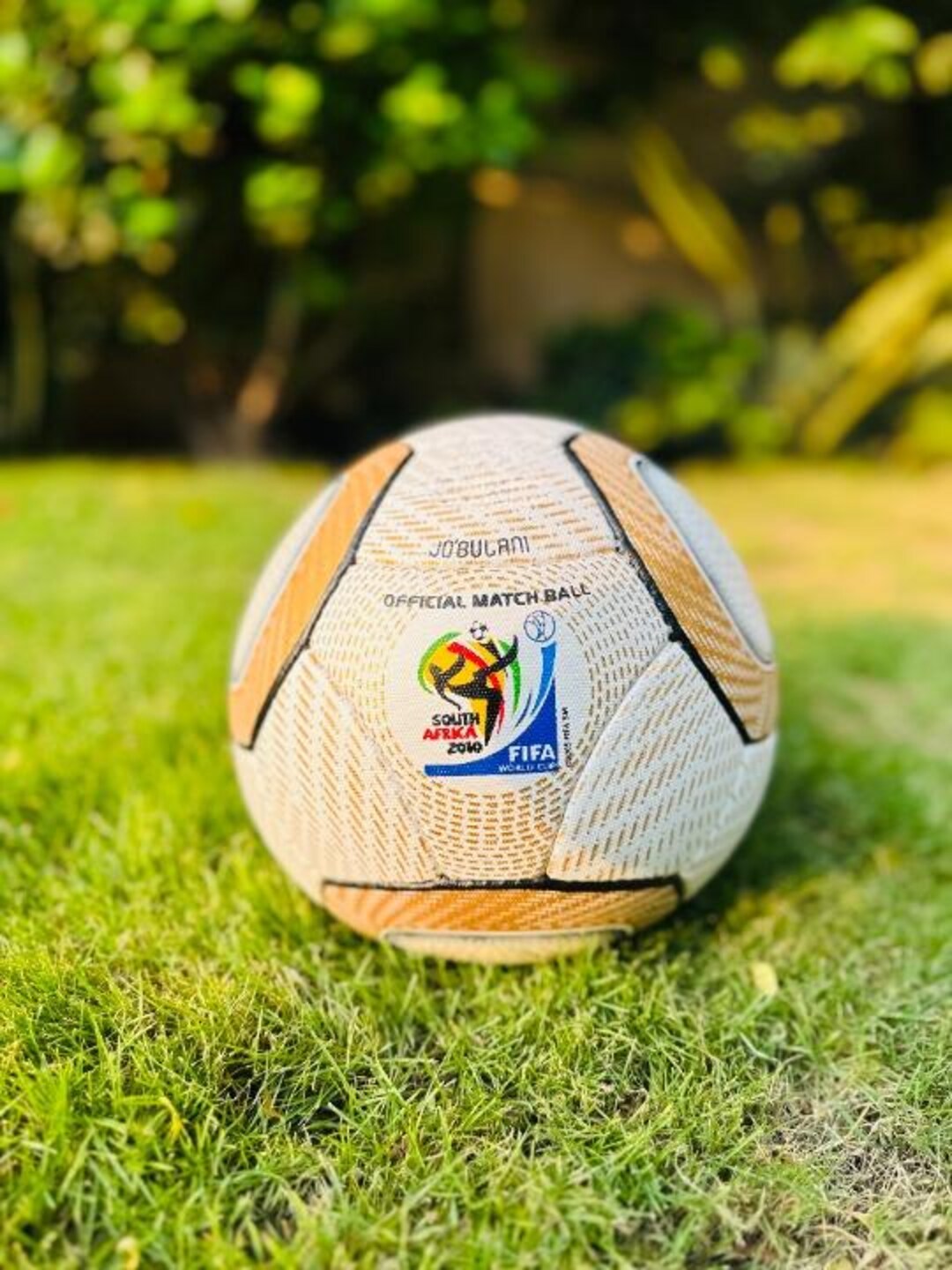 Buy Jabulani Golden Soccer Ball Size Official Match Quality Football  Collectible Training Ball Sports Gift for Boys Men Birthday Online in