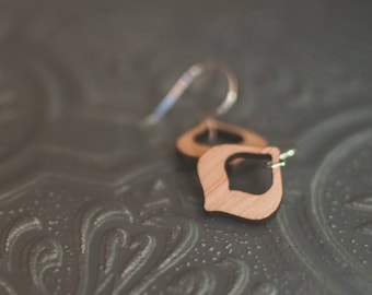 Pendientes Trottolla en bambú