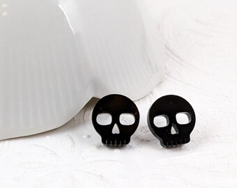 Skulls Studs, Black