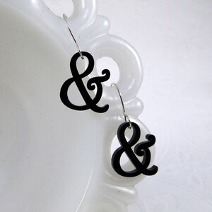 Mini Harrington Ampersand Earrings image 5