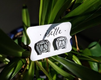 Pendientes de bulldog