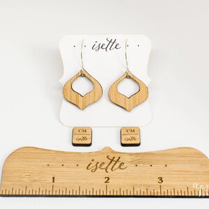 Trottolla Earrings in Bamboo image 5