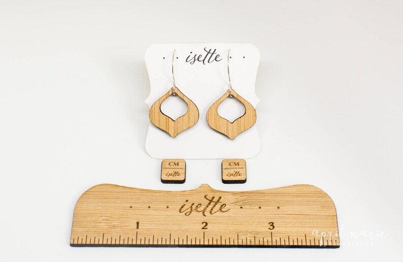 Trottolla Earrings in Bamboo image 5