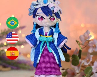 Lady Amigurumi Pattern PDF