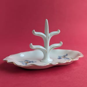 Antique MZ Austria Porcelain Ring Dish