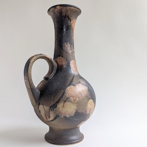 Vintage K.35 Ruscha Vase, West Germany, Handmade Ceramic Studio Pottery