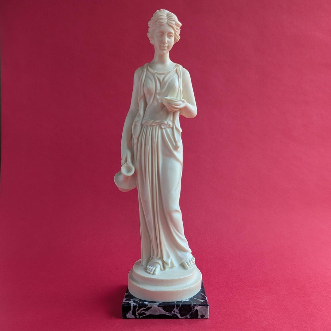 Vintage Italian Goddess Figurine, 1960s Neoclassical Amilcare Santini ...