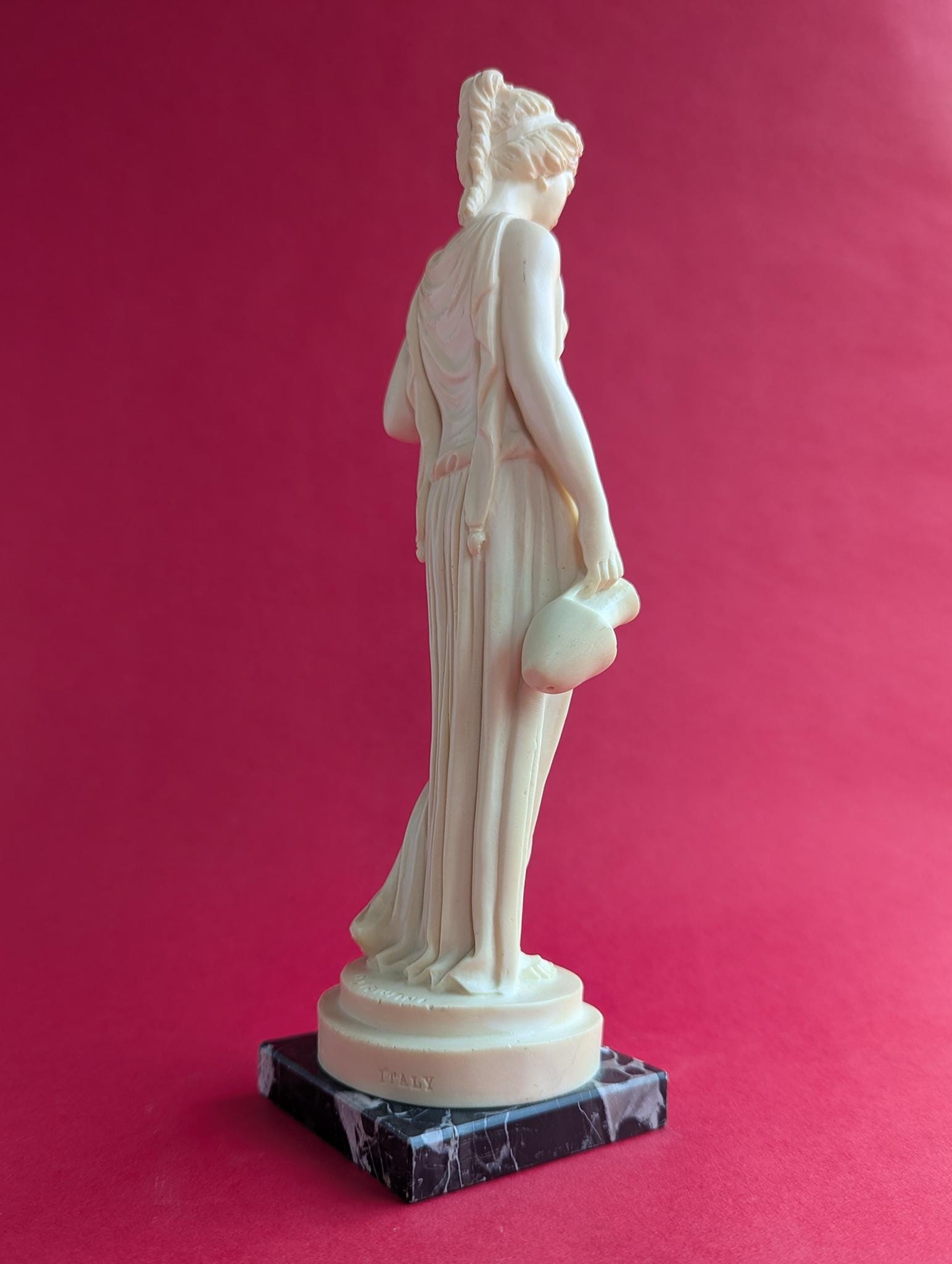 Vintage Italian Goddess Figurine, 1960s Neoclassical Amilcare Santini ...