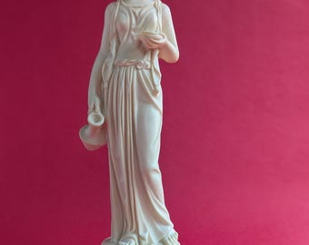 Vintage Italian Goddess Figurine, 1960s Neoclassical