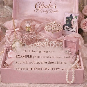 Glinda's Vanity Mystery Bundle – Pink Coquette Inspired Gift Box, Feminine Fantasy Items | 5-7 Items
