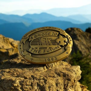1993 Scout Jamboree Belt Buckle