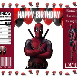 Dead Pool Chip Tasche