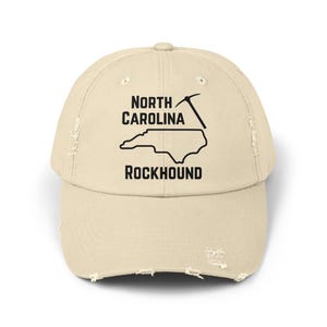 North Carolina Rockhound Hat, Rockhounding Hat, North Carolina Hat, Geologist Hat, Rock Collector Hat image 9