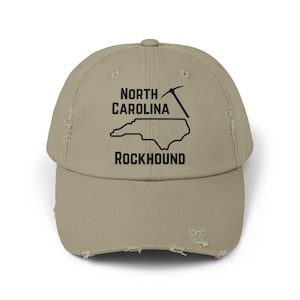 North Carolina Rockhound Hat, Rockhounding Hat, North Carolina Hat, Geologist Hat, Rock Collector Hat image 11