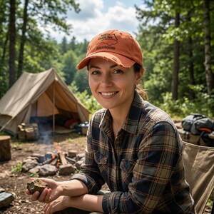 North Carolina Rockhound Hat, Rockhounding Hat, North Carolina Hat, Geologist Hat, Rock Collector Hat image 4