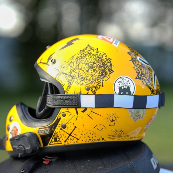 blue womens motorcycle half helmet with flowers DOT Approved Daytona Motorcycle Half Face Helmet - Skull Cap Graphics for Men & Women, Scooters, ATVs, UTVs & Choppers