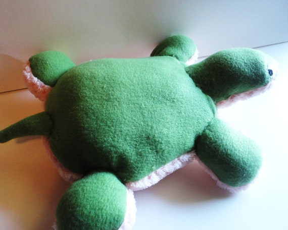 pink stuffed turtle
