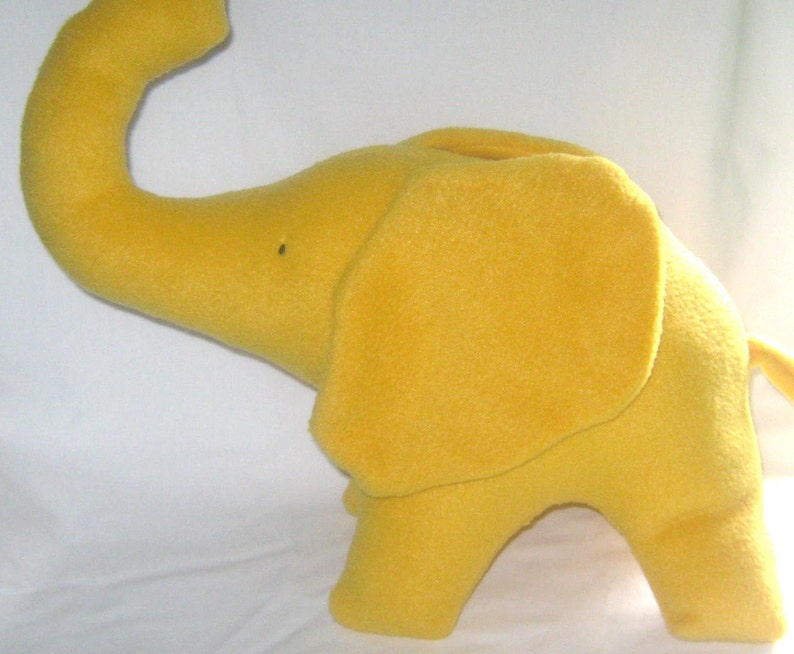 Sunny: Plush Soft Cuddly Yellow Elephant Trunk Lifted Stuffed | Etsy
