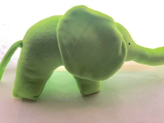 large elephant stuffed animal