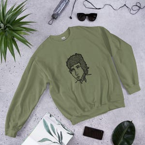 Bob Dylan Sweatshirt - Etsy