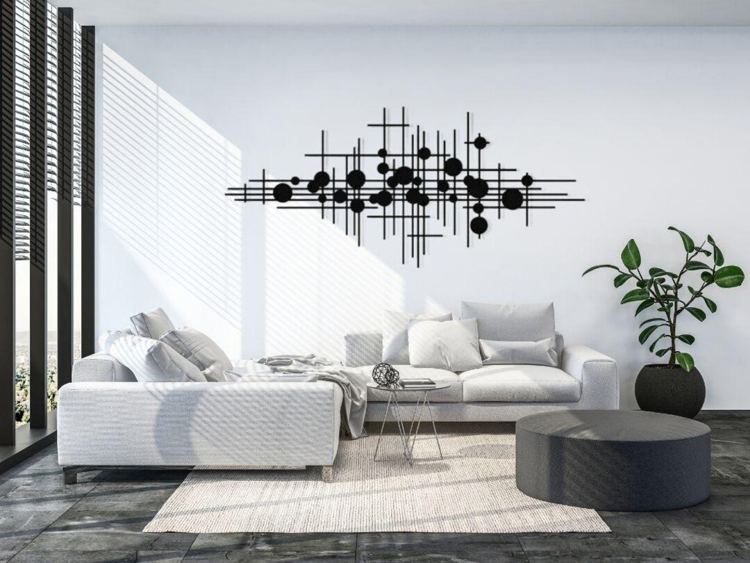 Picture of Modern Wall Decor Luxury Metal Wall Decor Abstract Metal Wall Decor ...