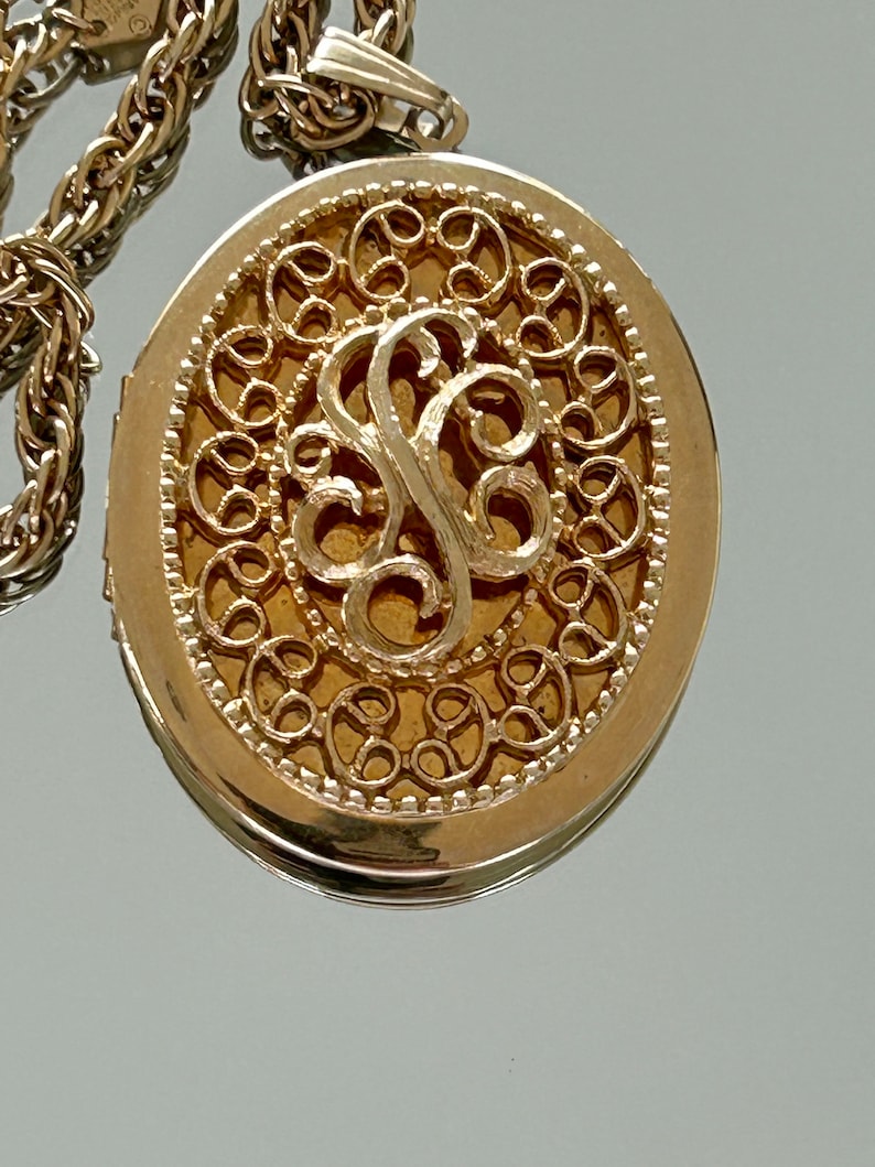 Sarah Coventry Jewellery Heirloom Locket. Vintage Etsy Australia