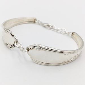 Spoon Bracelet Vintage Pattern Meadow Brook Silverware Jewelry