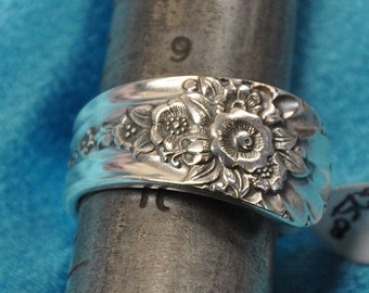 Spoon Ring Jubilee Vintage Reclaimed Silverware Jewelry