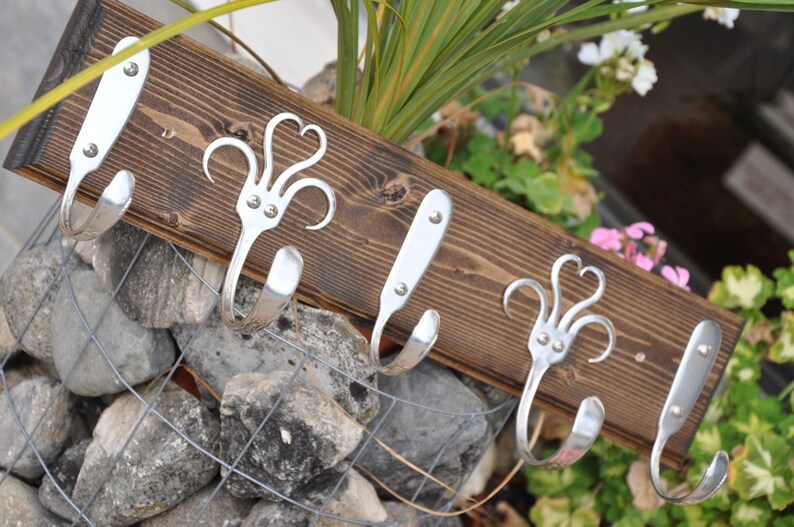 Silverware I Love Forking Rack With Pate Knives Recycled Silverware - Etsy