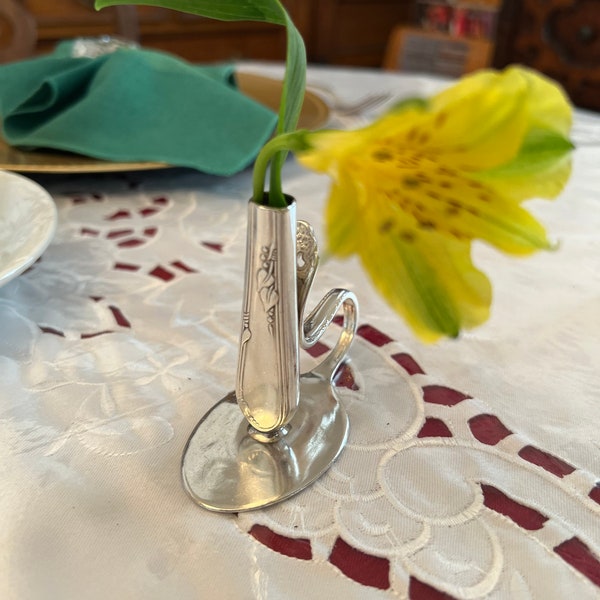 Spoon and Butter Knife BUD VASE